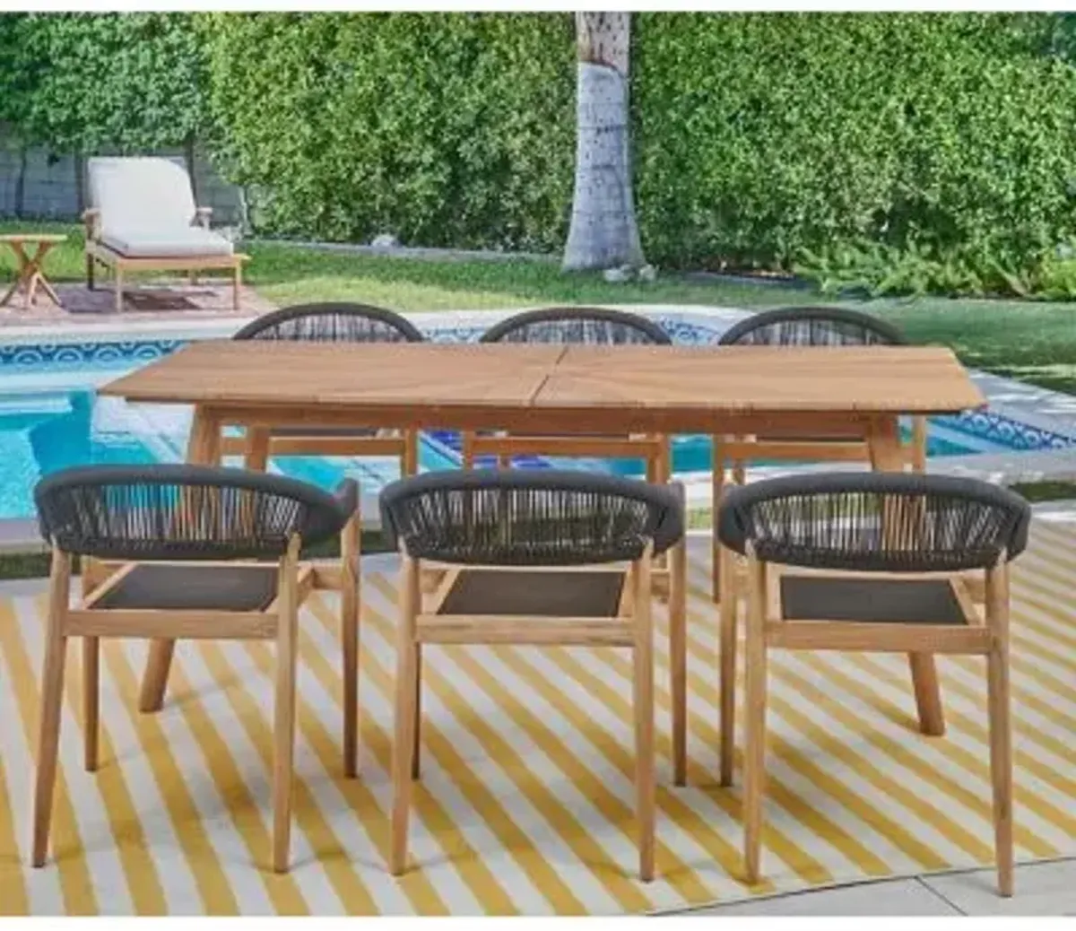 Klint 7-Piece Outdoor Dining Set