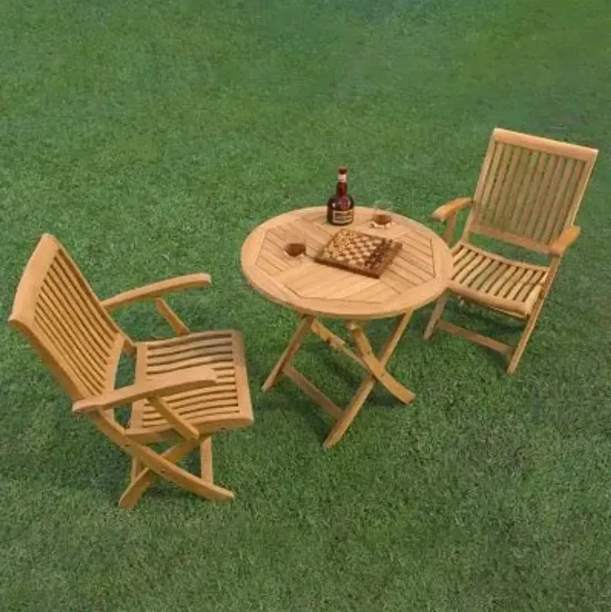 Valencia 3-piece Round Outdoor Bistro Set
