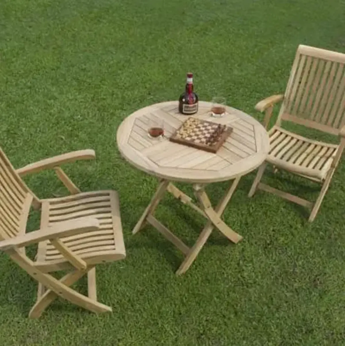 Valencia 3-piece Round Outdoor Bistro Set