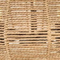 Black With Camel Rattan color