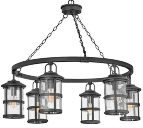 Lakehouse Outdoor Chandelier