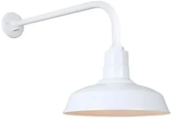 Warehouse 13 Arm Oudoor Wall Sconce