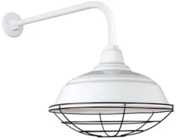 Warehouse 13 Arm Oudoor Wall Sconce