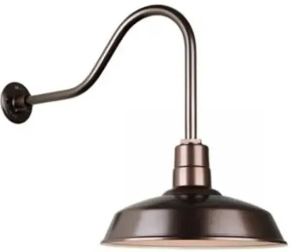 Warehouse H Arm Outdoor Wall Sconce