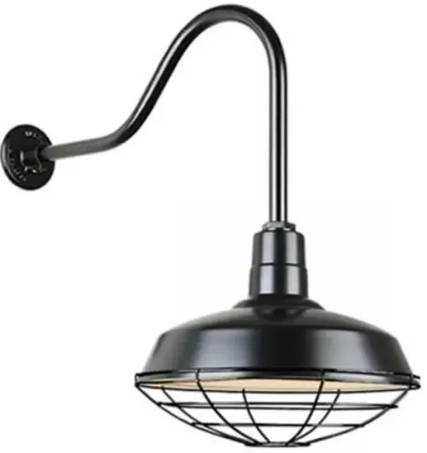 Warehouse H Arm Outdoor Wall Sconce