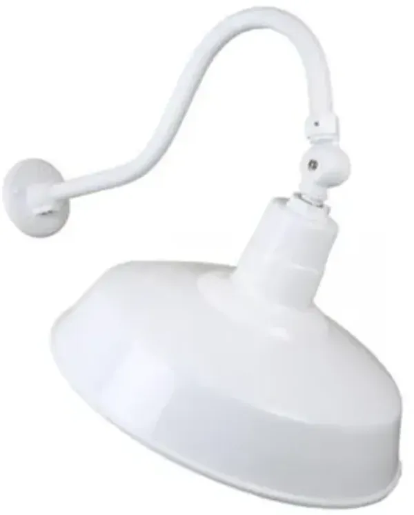 Warehouse H Swivel Arm Outdoor Wall Sconce