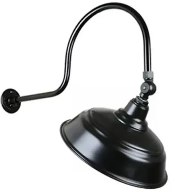 Warehouse C Swivel Arm Outdoor Wall Sconce