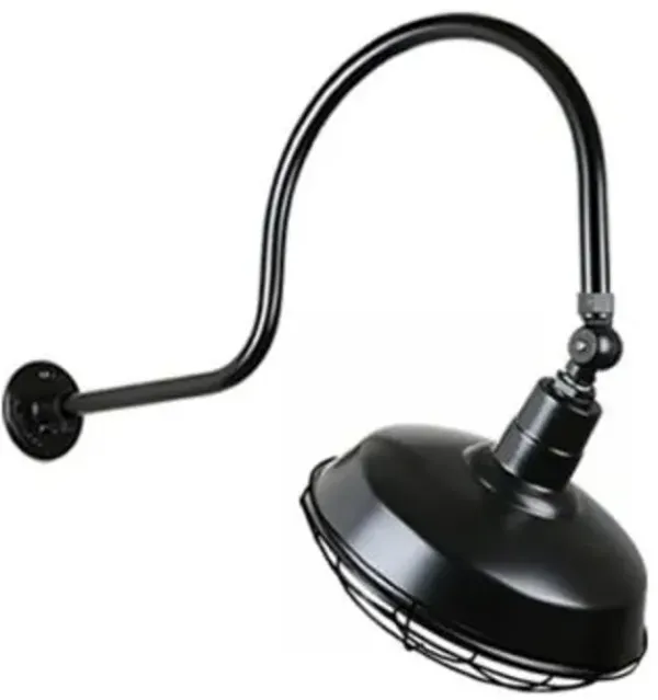 Warehouse C Swivel Arm Outdoor Wall Sconce