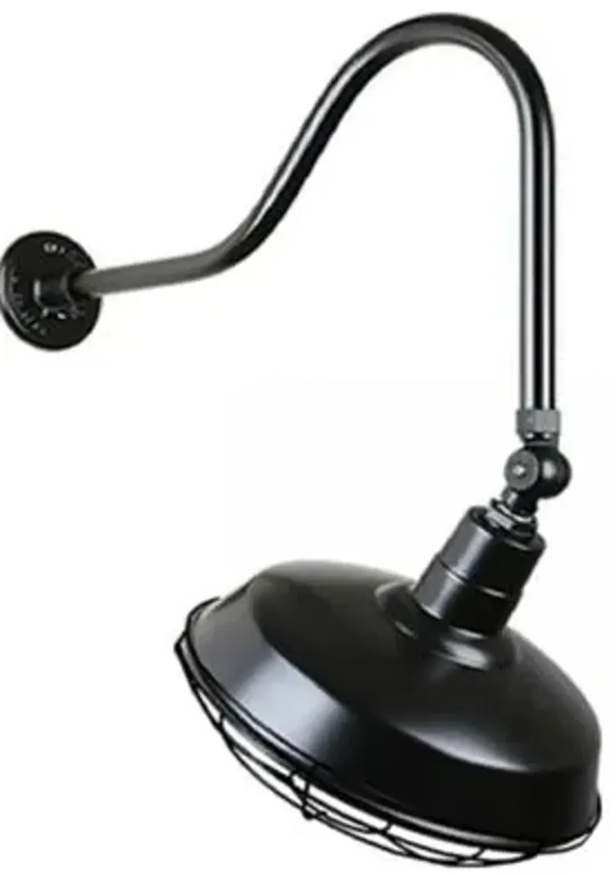 Warehouse H Swivel Arm Outdoor Wall Sconce