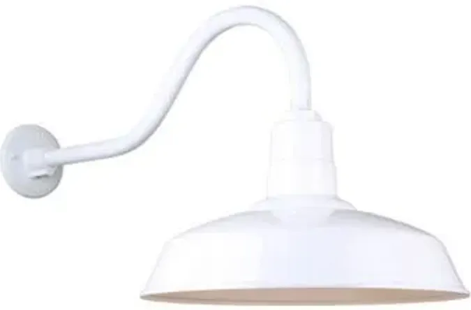 Warehouse A Arm Outdoor Wall Sconce