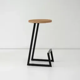 Black / White Oak: Pure; Powder-Coated color