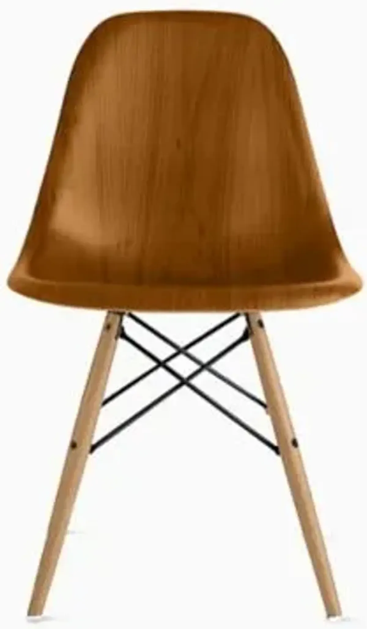 Eames Molded Wood Side Chair with Dowel-Leg Base