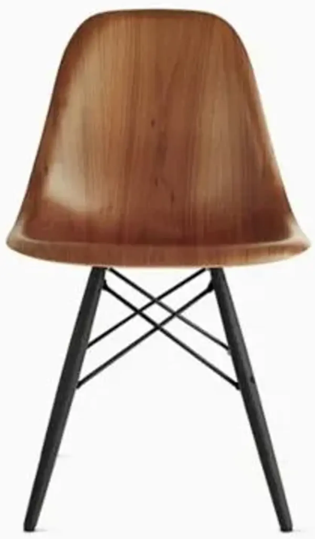 Eames Molded Wood Side Chair with Dowel-Leg Base