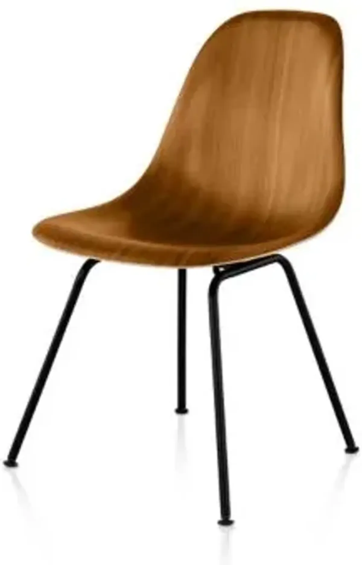 Eames Molded Wood Side Chair with 4-Leg Base