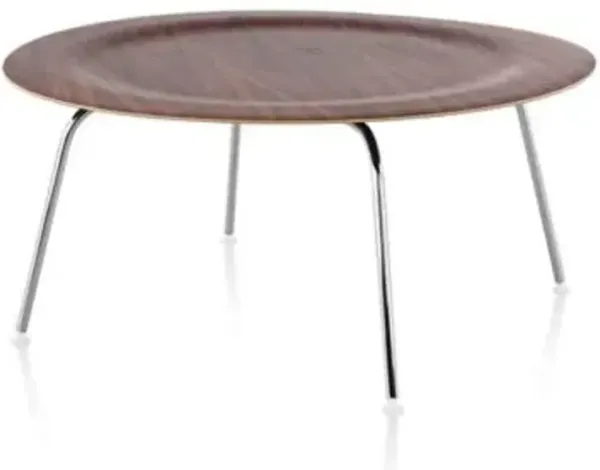 Eames Molded Plywood Coffee Table Metal Base