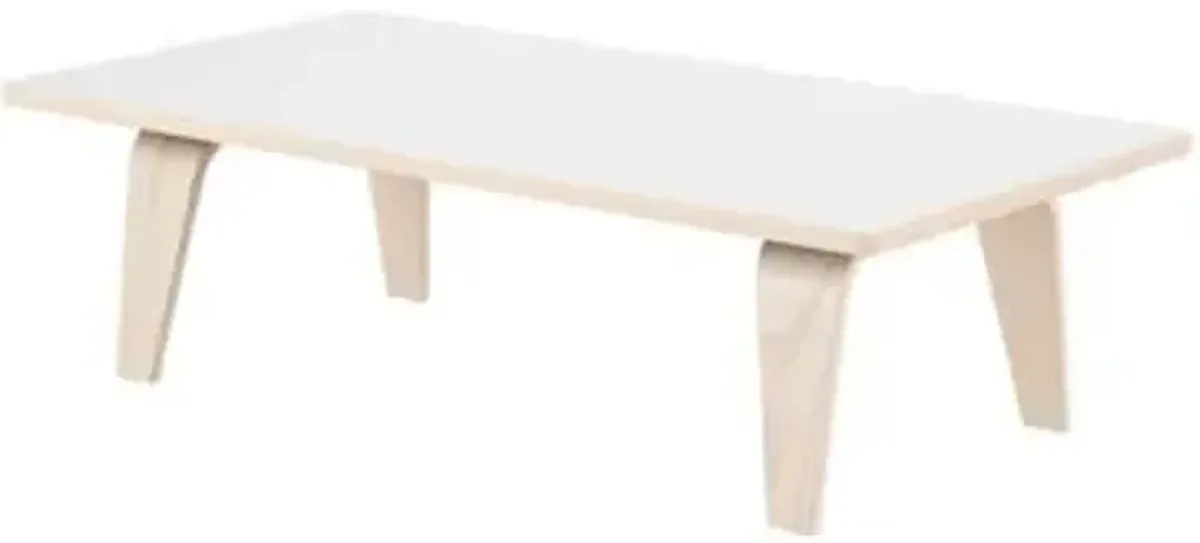 Eames Rectangular Coffee Table, Laminate Top