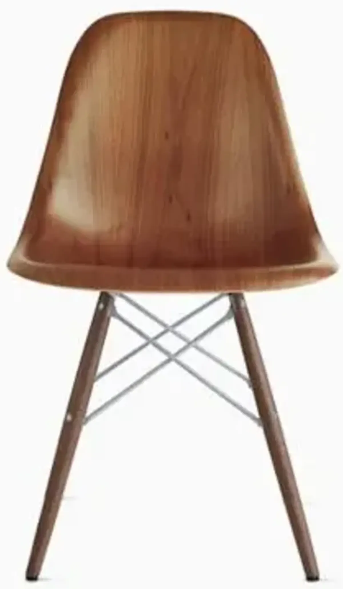Eames Molded Wood Side Chair with Dowel-Leg Base