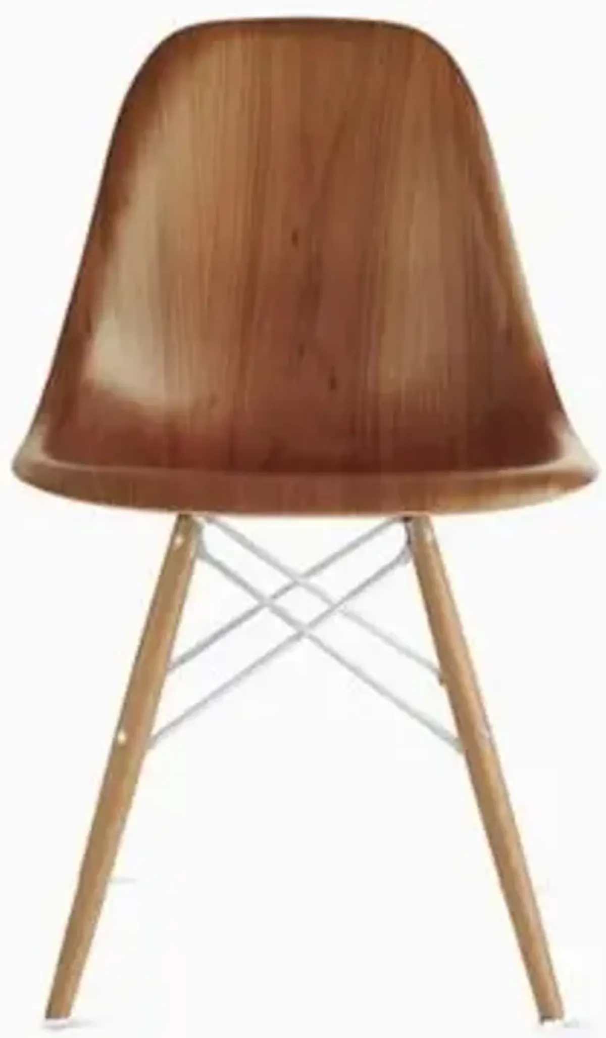 Eames Molded Wood Side Chair with Dowel-Leg Base
