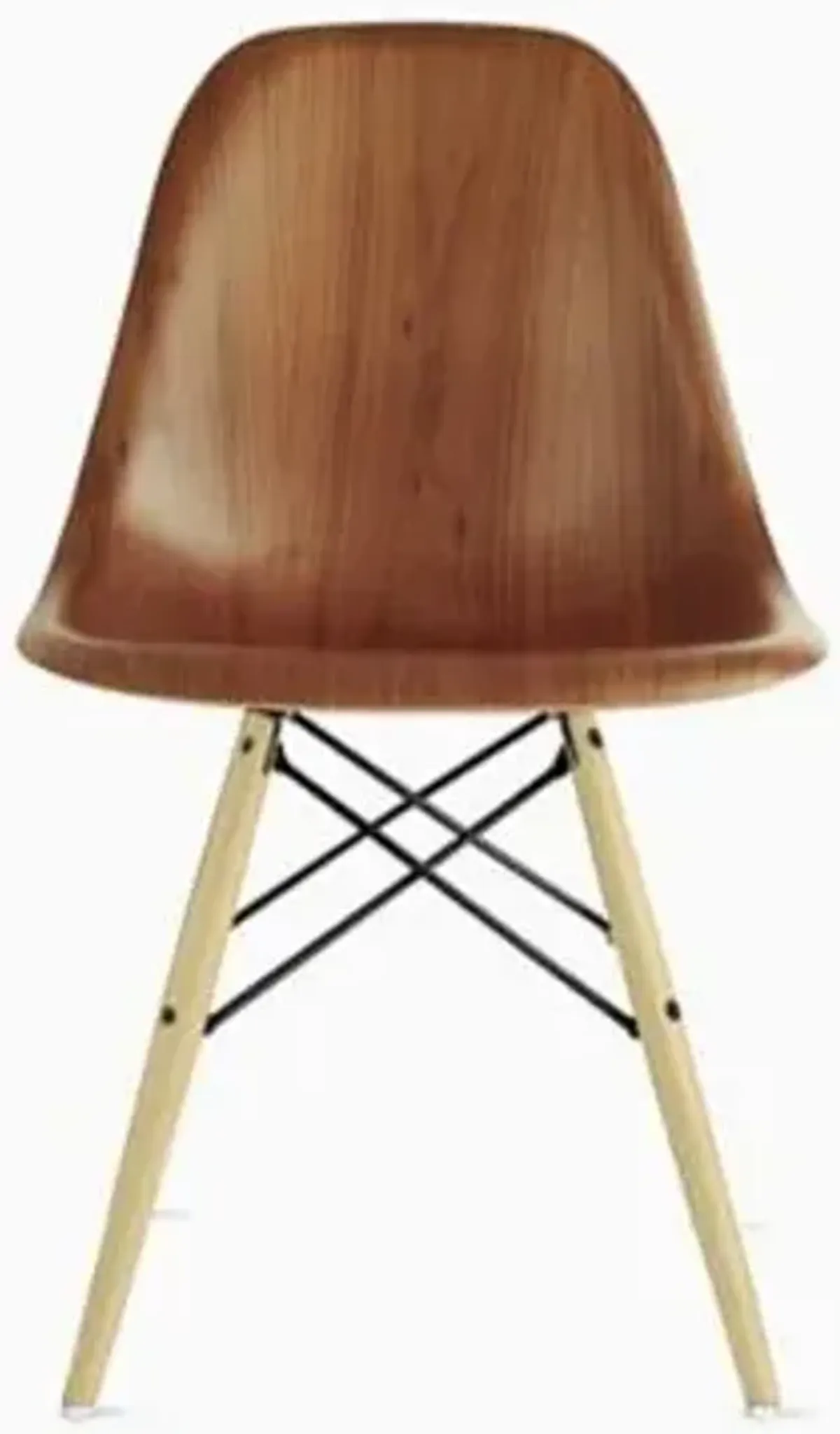 Eames Molded Wood Side Chair with Dowel-Leg Base