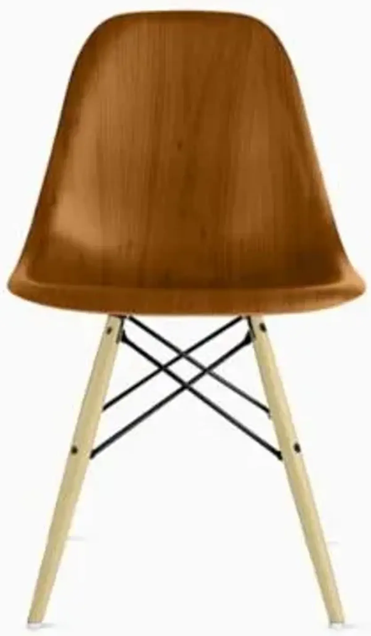 Eames Molded Wood Side Chair with Dowel-Leg Base