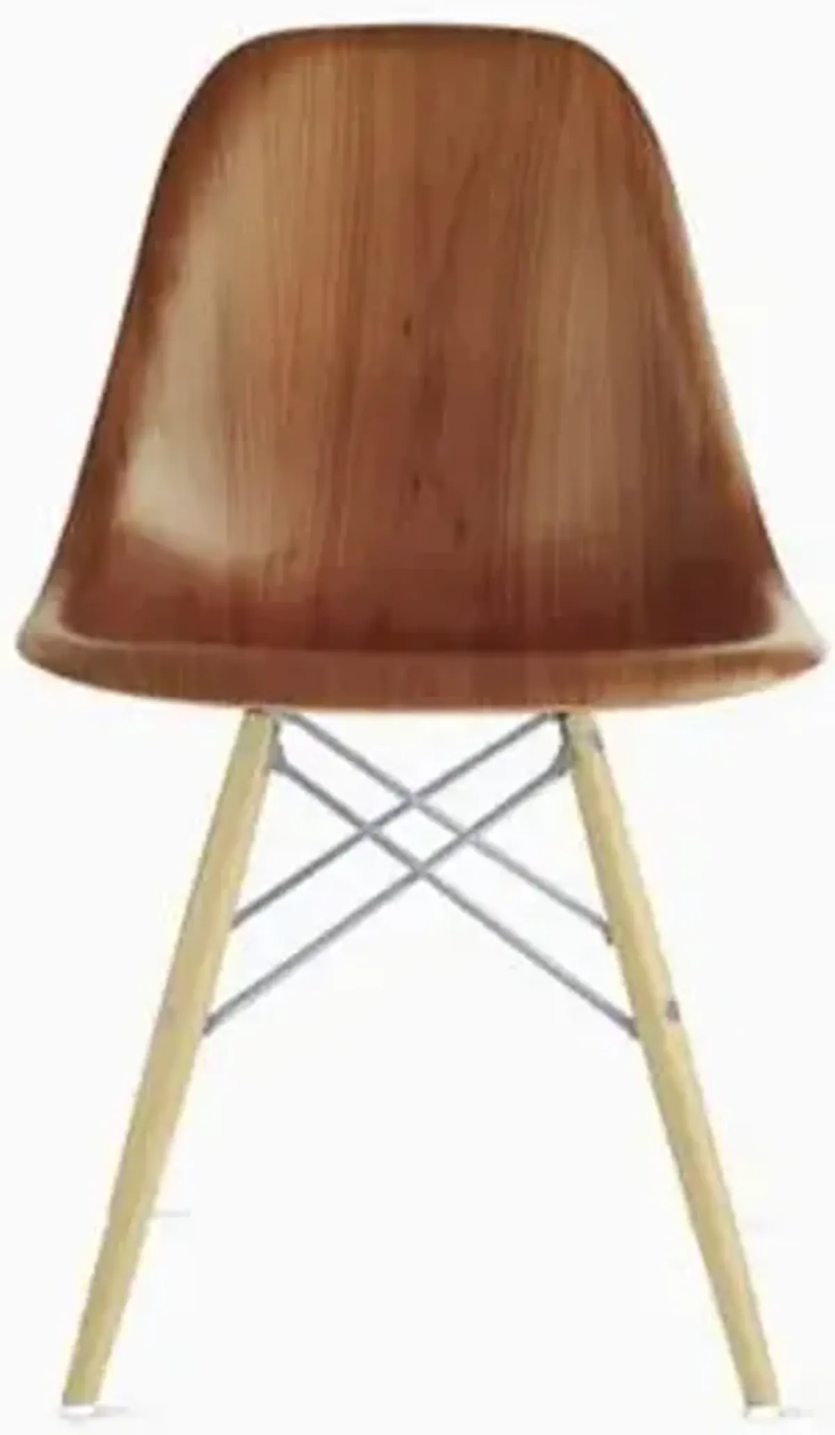 Eames Molded Wood Side Chair with Dowel-Leg Base