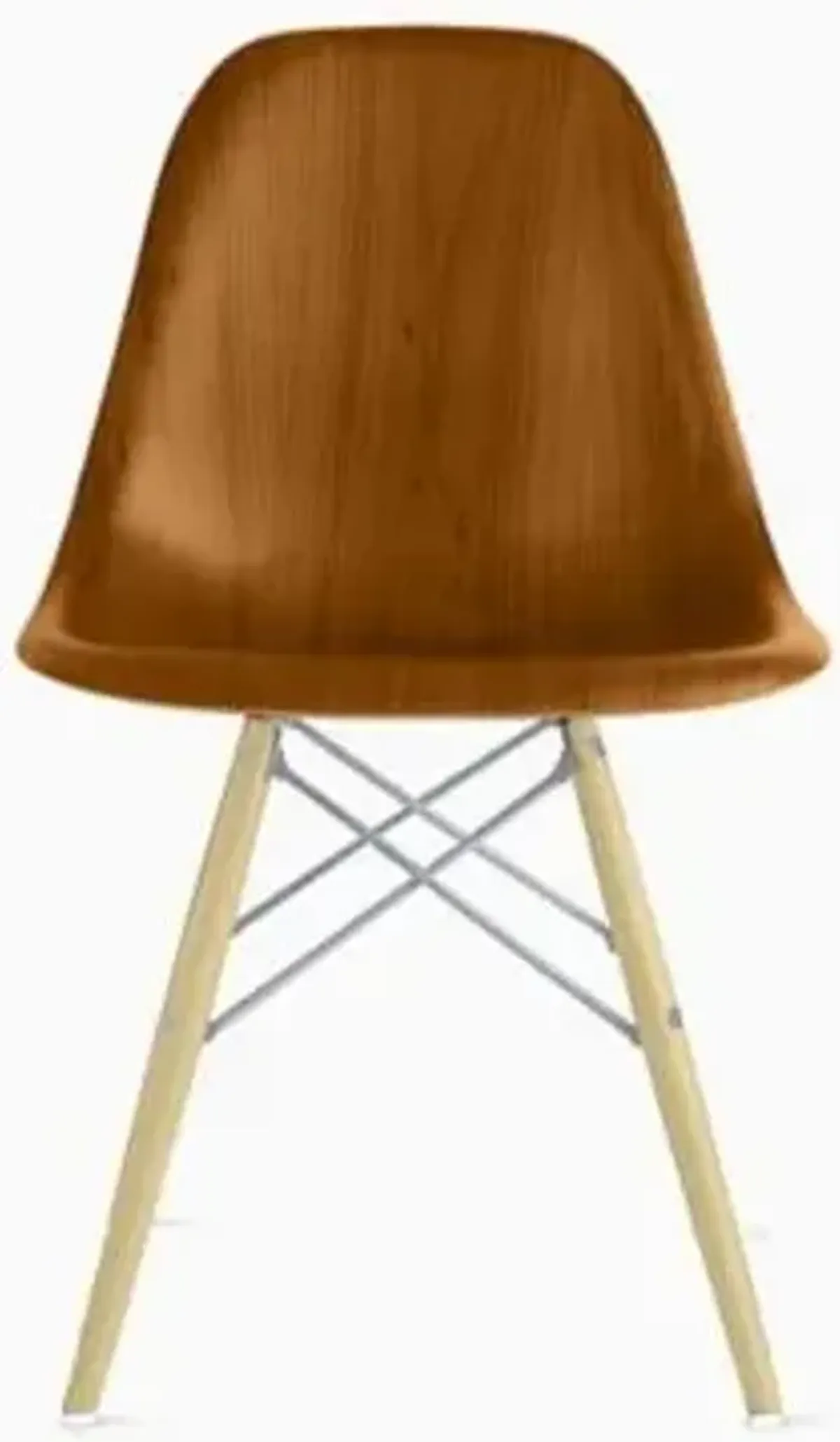 Eames Molded Wood Side Chair with Dowel-Leg Base