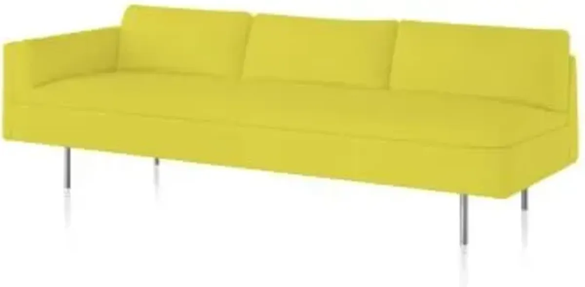Bolster Three-Seat Sofa