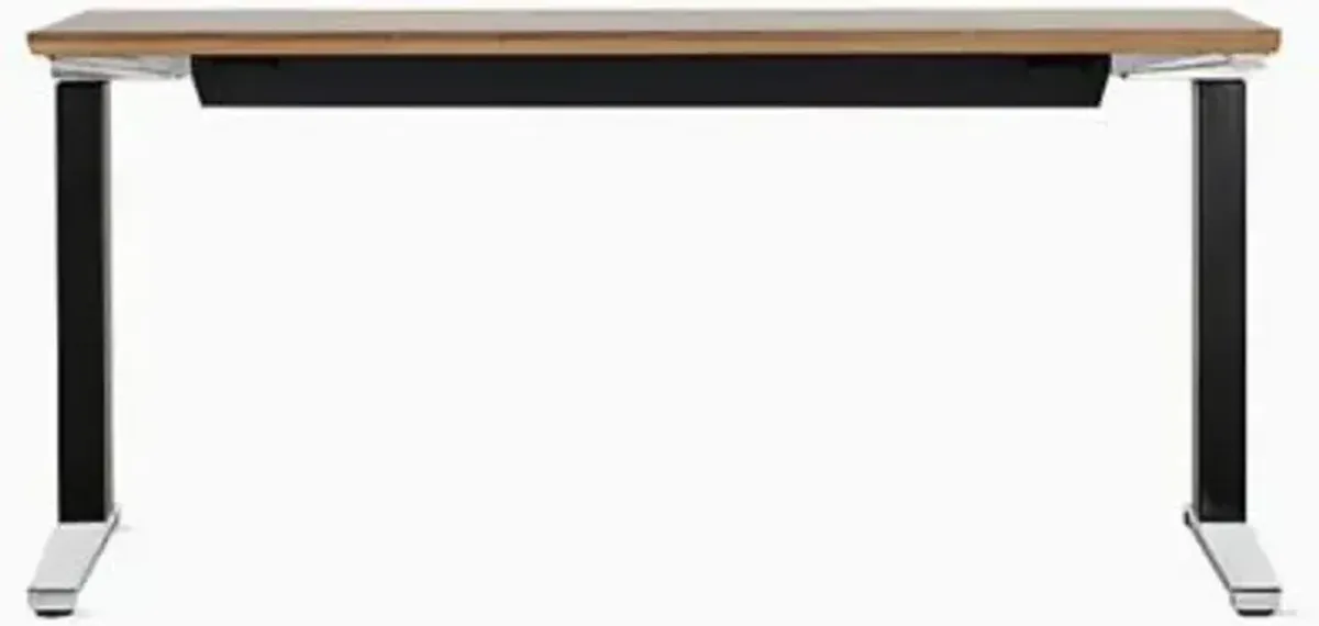 Renew Sit To Stand Desk, C Foot - Veneer Top