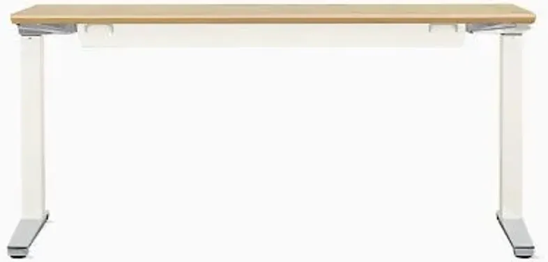 Renew Sit To Stand Desk, C Foot - Veneer Top