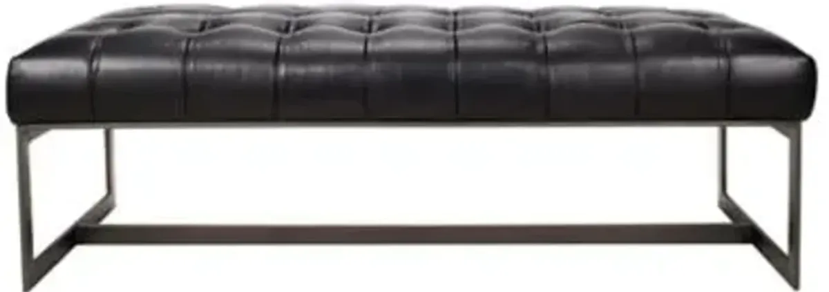 Brantley Leather Bench