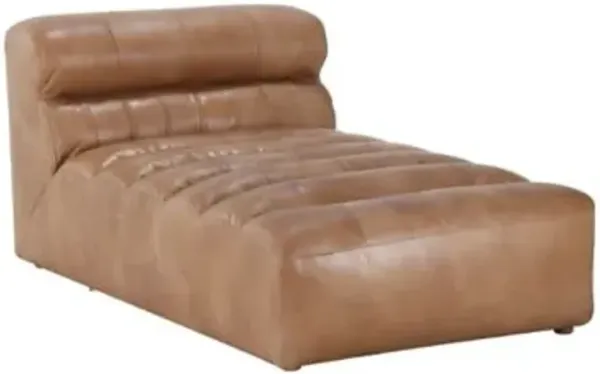Clyde Leather Chaise