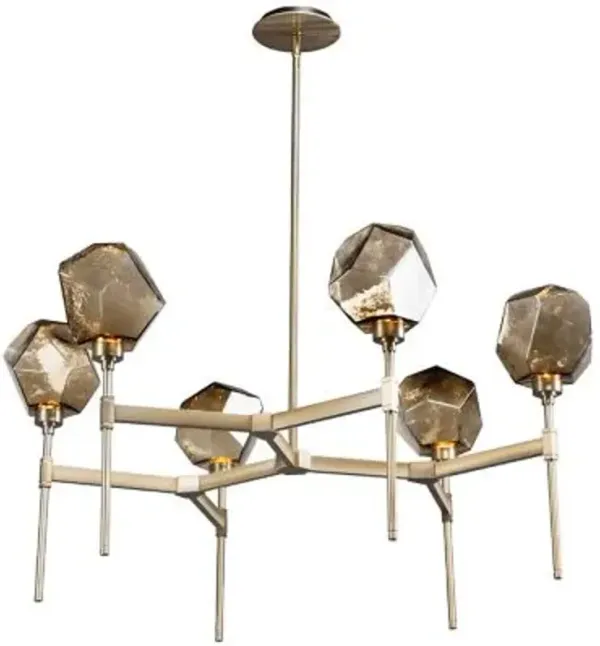Gem Round LED Belvedere Chandelier