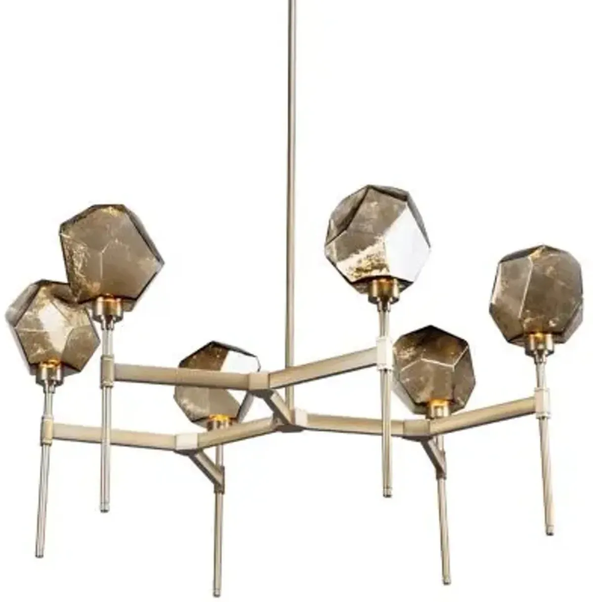 Gem Round LED Belvedere Chandelier