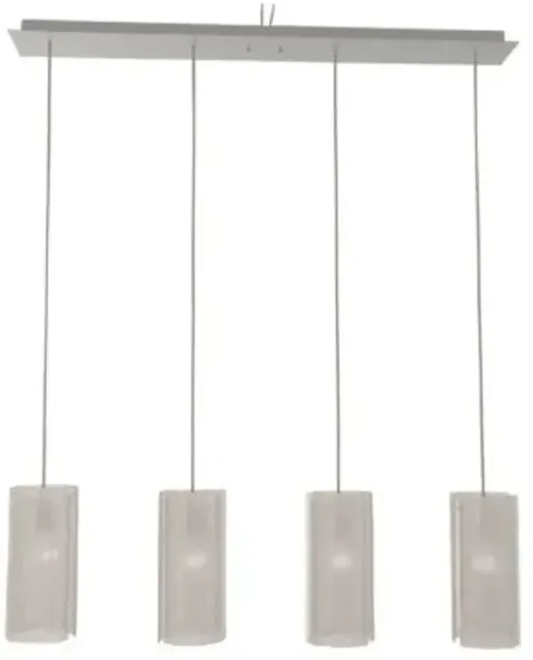Textured Glass Multi-Port Linear Suspension