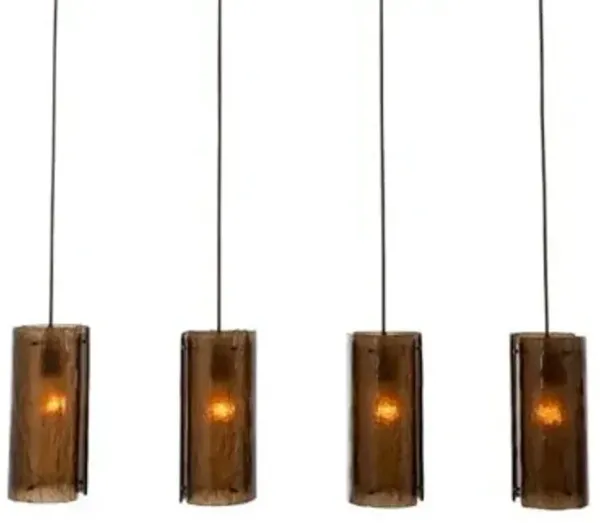Textured Glass Multi-Port Linear Suspension