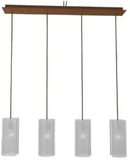 Frosted Strata / Burnished Brass color