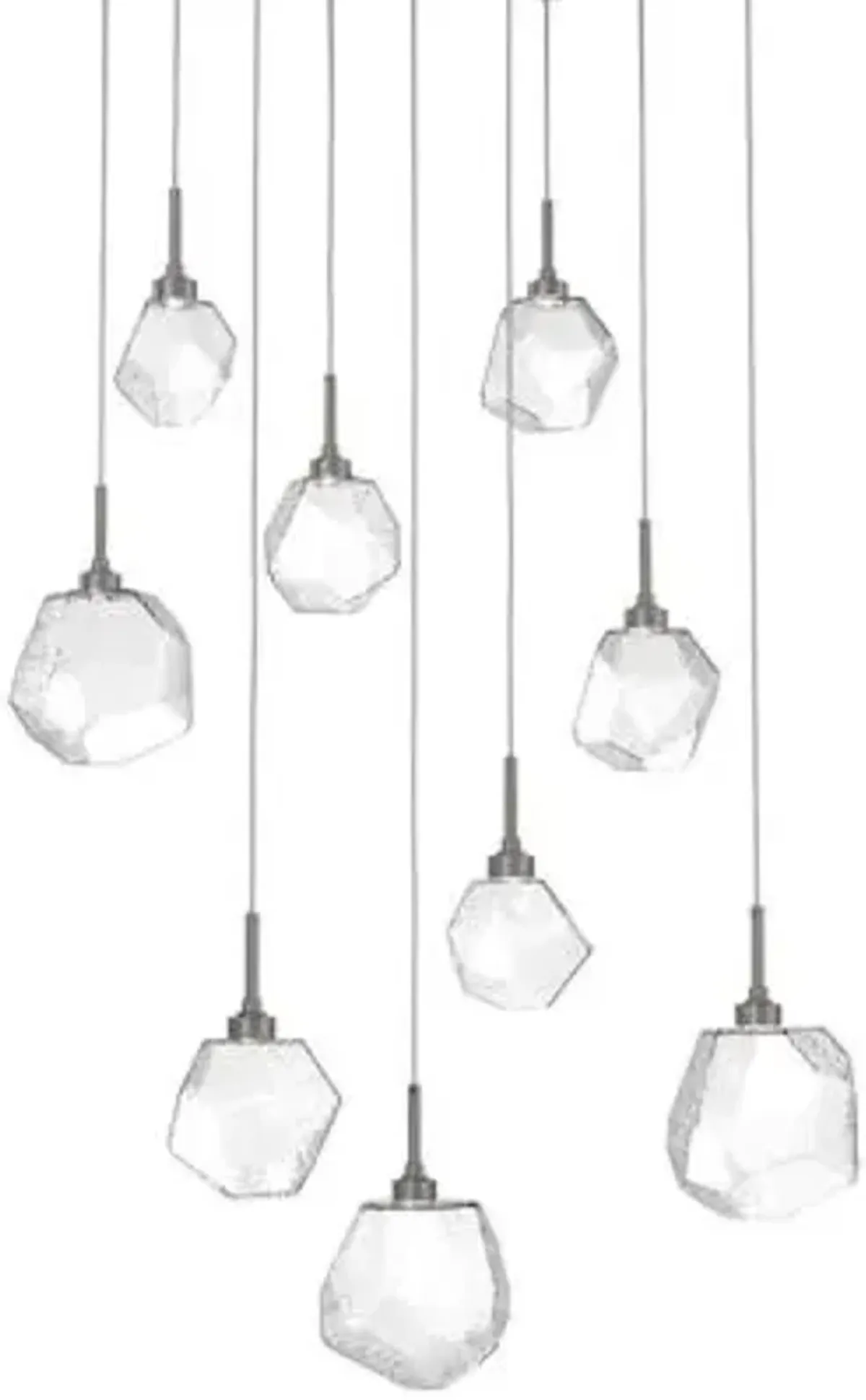 Gem Square LED Multi-Light Pendant