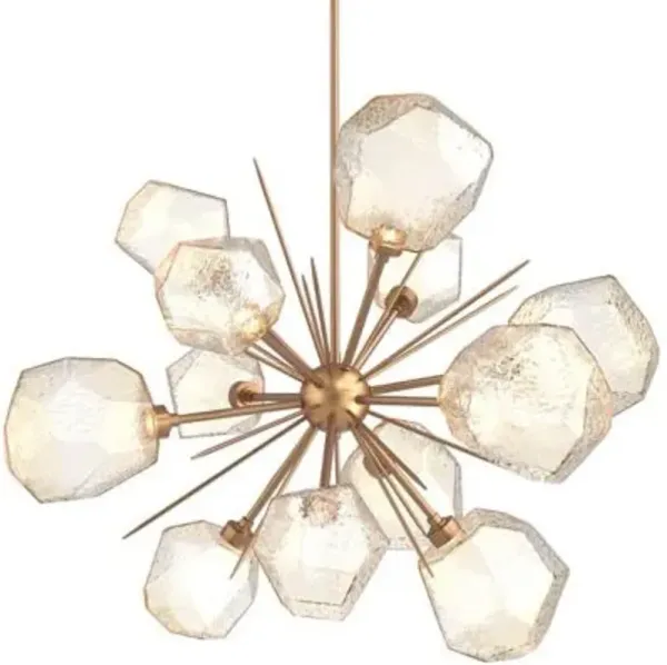 Gem Starburst LED Chandelier