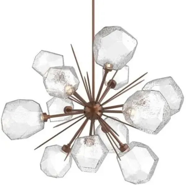 Gem Starburst LED Chandelier