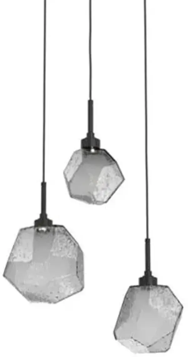 Gem Round LED Multi-Light Pendant