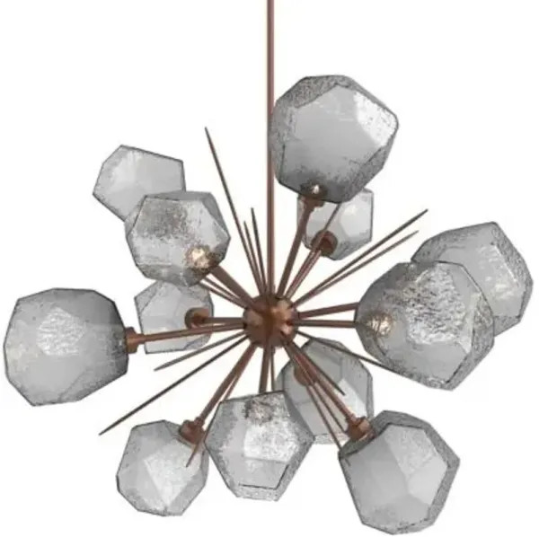 Gem Starburst LED Chandelier