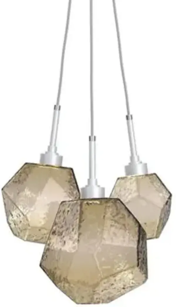 Gem Cluster LED Pendant
