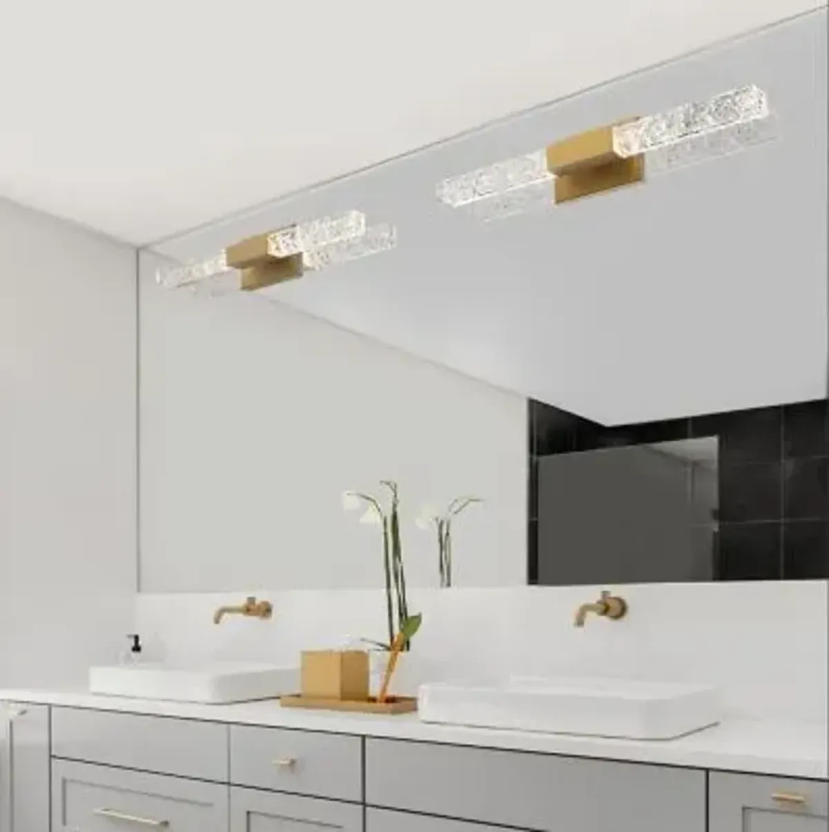 Axis LED Double Wall Sconce