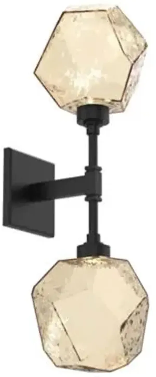 Gem LED Double Wall Sconce