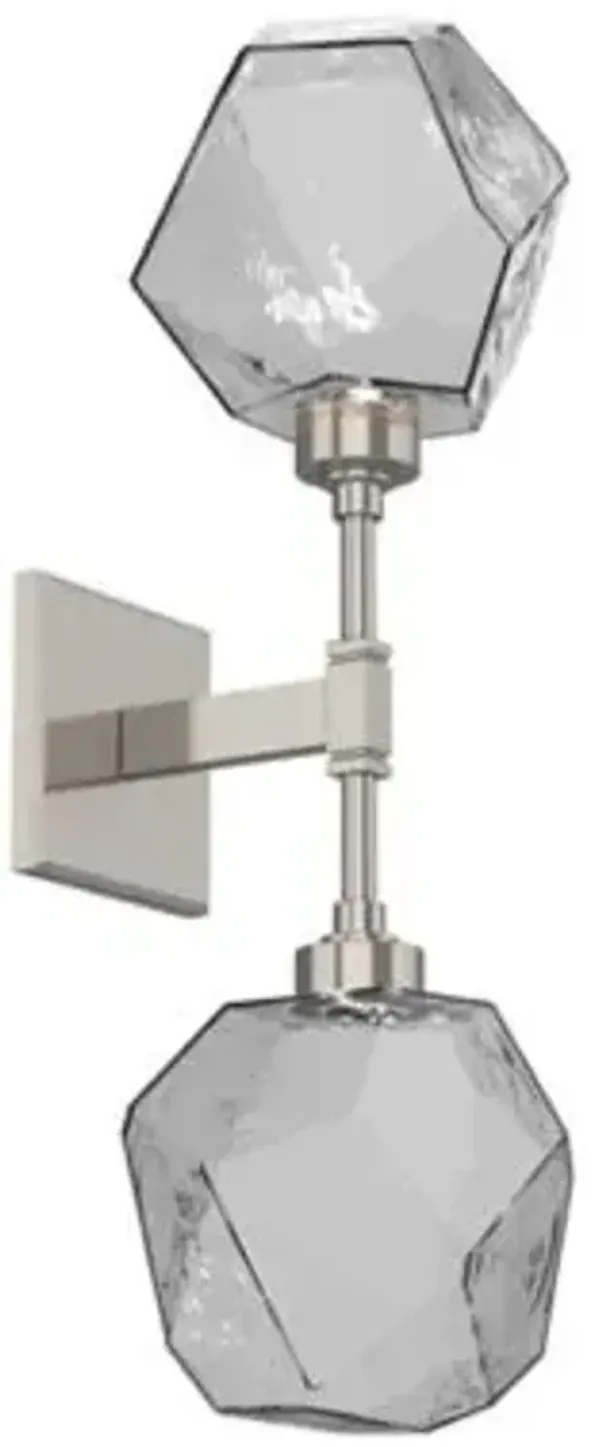 Gem LED Double Wall Sconce