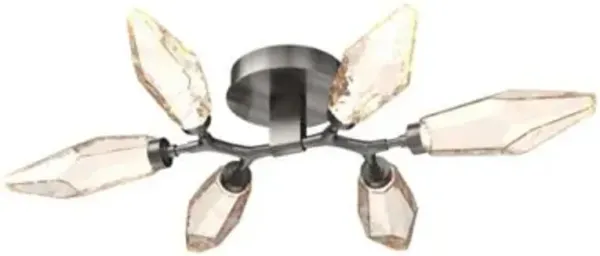 Rock Crystal LED Flushmount