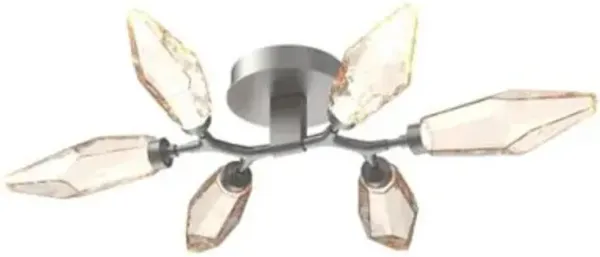 Rock Crystal LED Flushmount