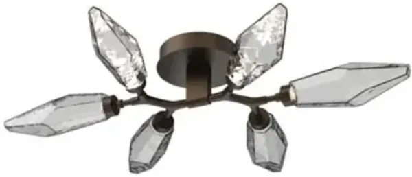 Rock Crystal LED Flushmount