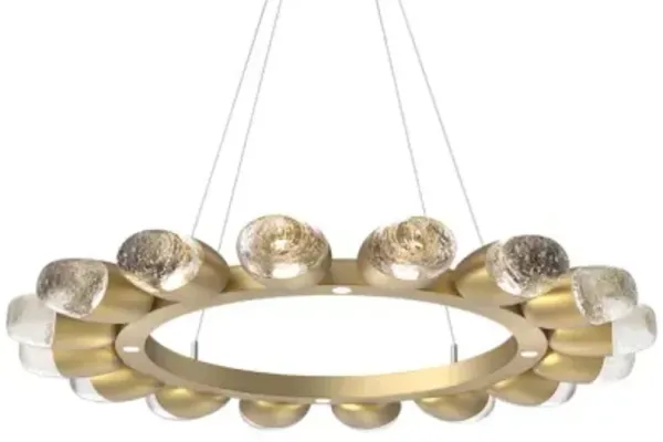 Pebble LED Ring Chandelier