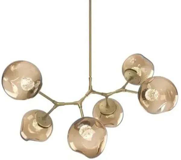 Luna Modern Branch LED Multi-Light Pendant